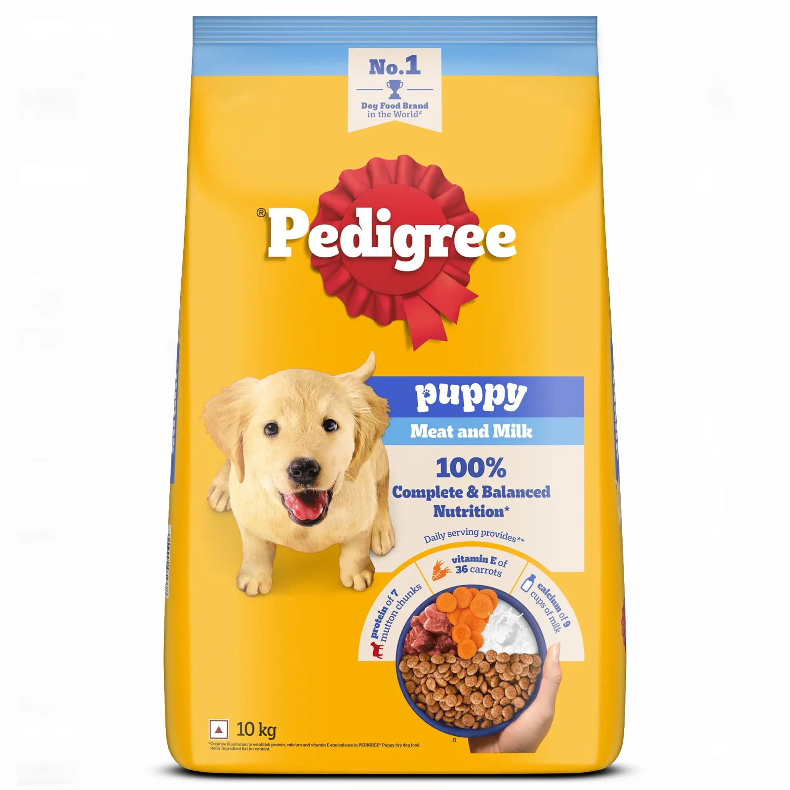 Pedigree Meat & Milk Puppy Dog Dry Food