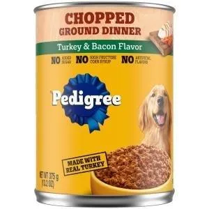 Pedigree Traditional Ground Turkey & Bacon 13.2oz