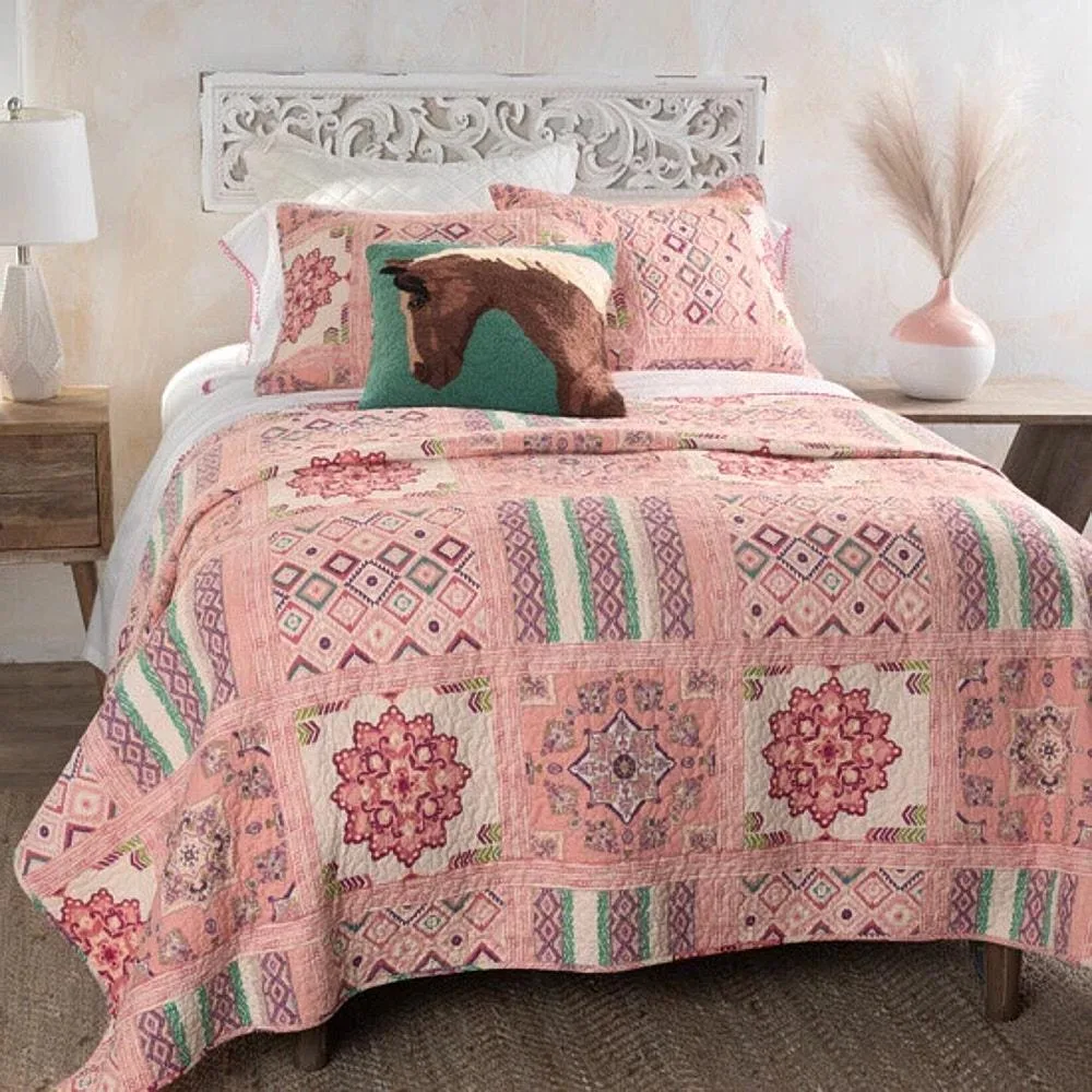 Peking Handicraft Inc. Desert Rose Quilt