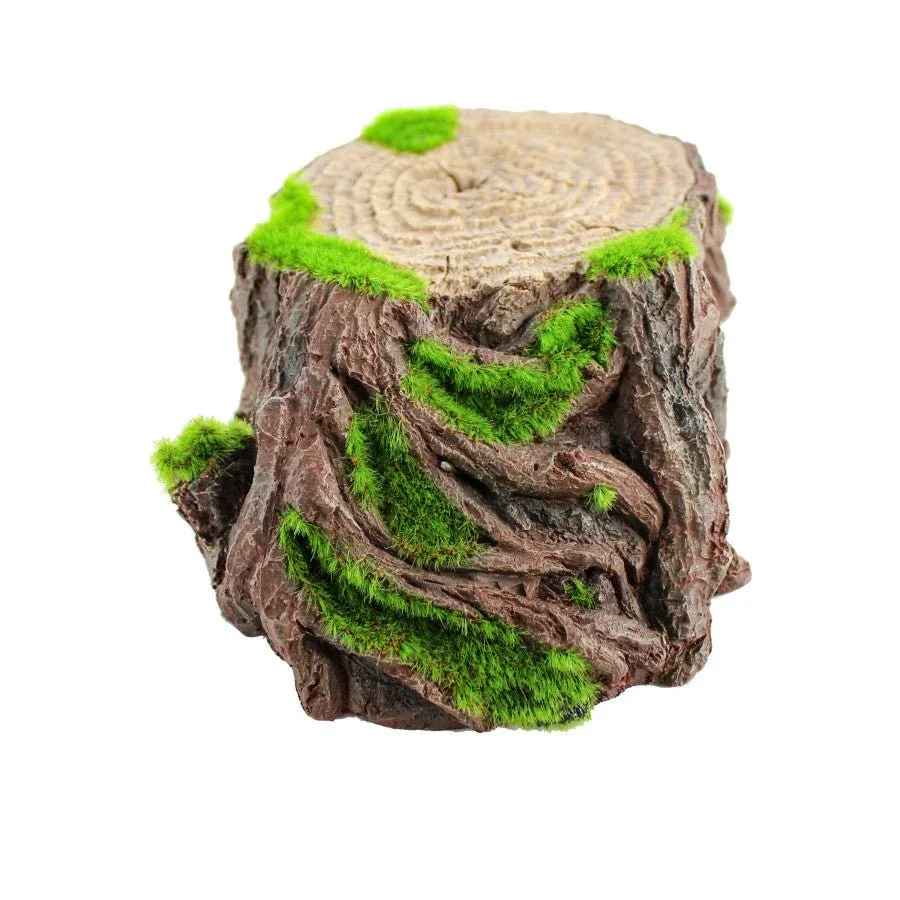 Penn-Plax Aqua-Floras Living Tree Stump Aquarium Ornament 2 ct