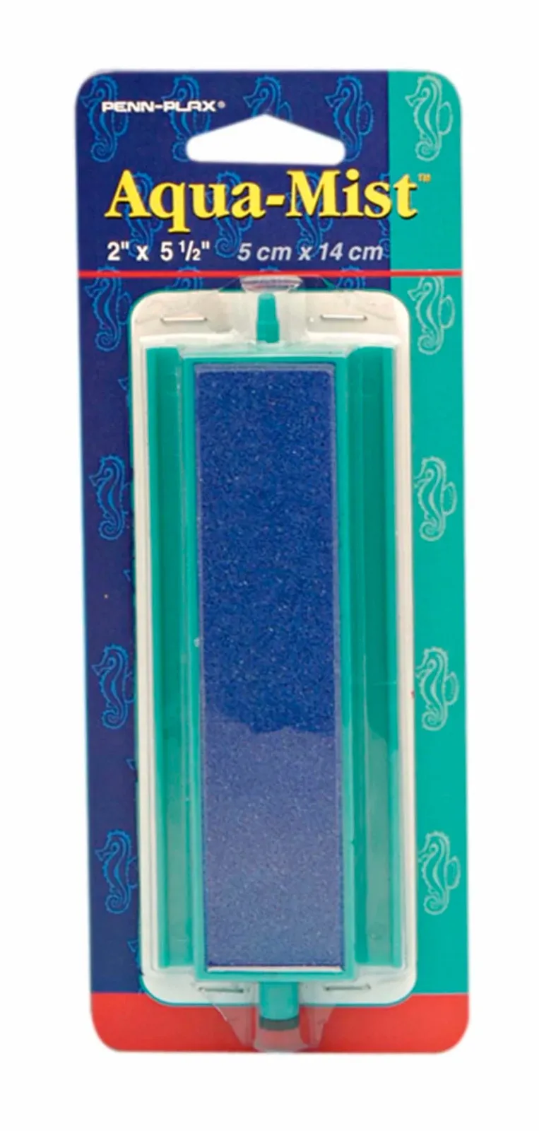 Penn-Plax Aqua-Mist Add-A-Stone Air Stone Green/Blue, 2 in x 5.5 in, Small