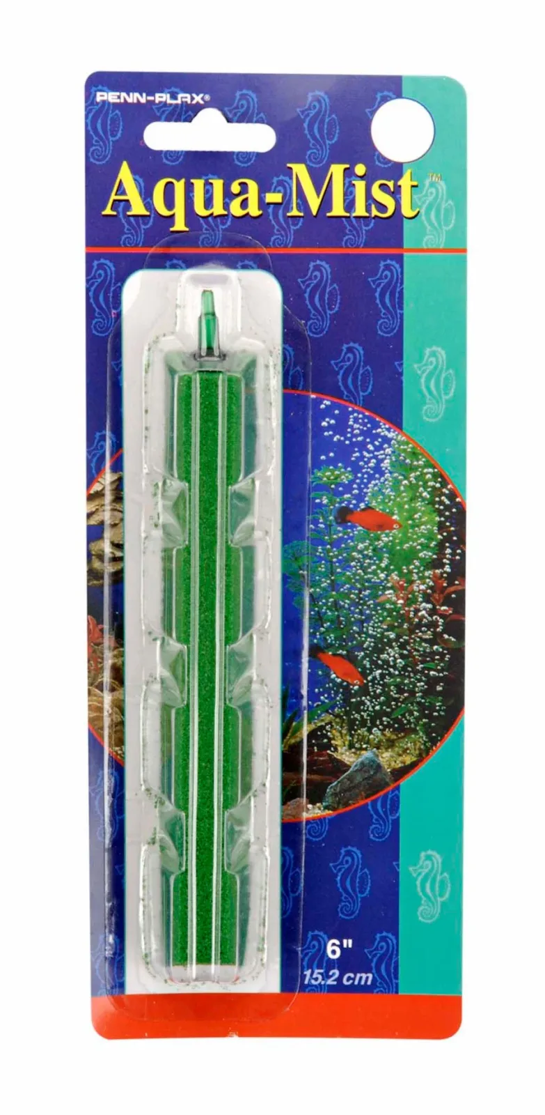 Penn-Plax Aqua-Mist Air Stone Bar, Green, 6 in
