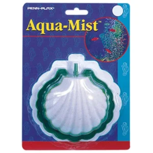 Penn-Plax Aqua-Mist Air Stone Shell, White, Green