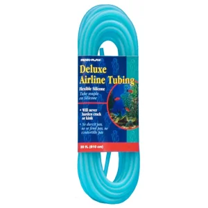 Penn-Plax Deluxe Silicone Airline Tubing, Blue 3/16 in x 20 ft