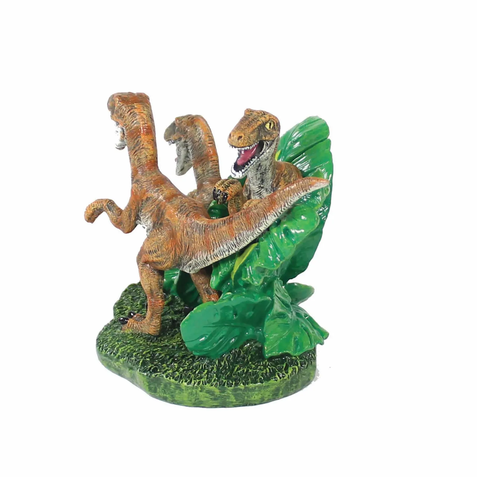 Penn-Plax Jurassic Park Officially Licensed Fish Tank and Aquarium Decoration – Velociraptor - Small - Image 2