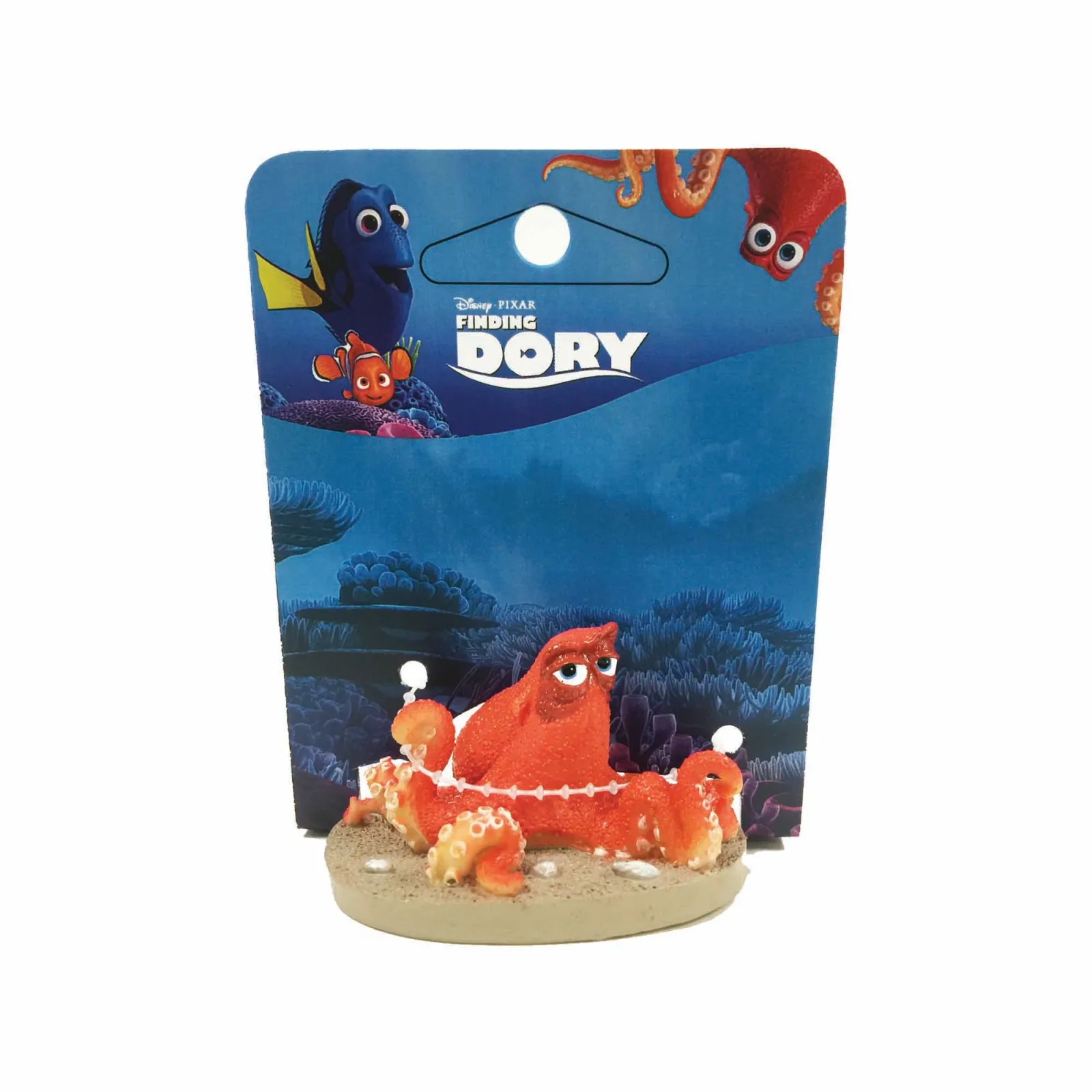 Penn-Plax Officially Licensed Disney's Finding Dory Fish Tank and Aquarium Ornament - Mini Hank on Sand - Image 2