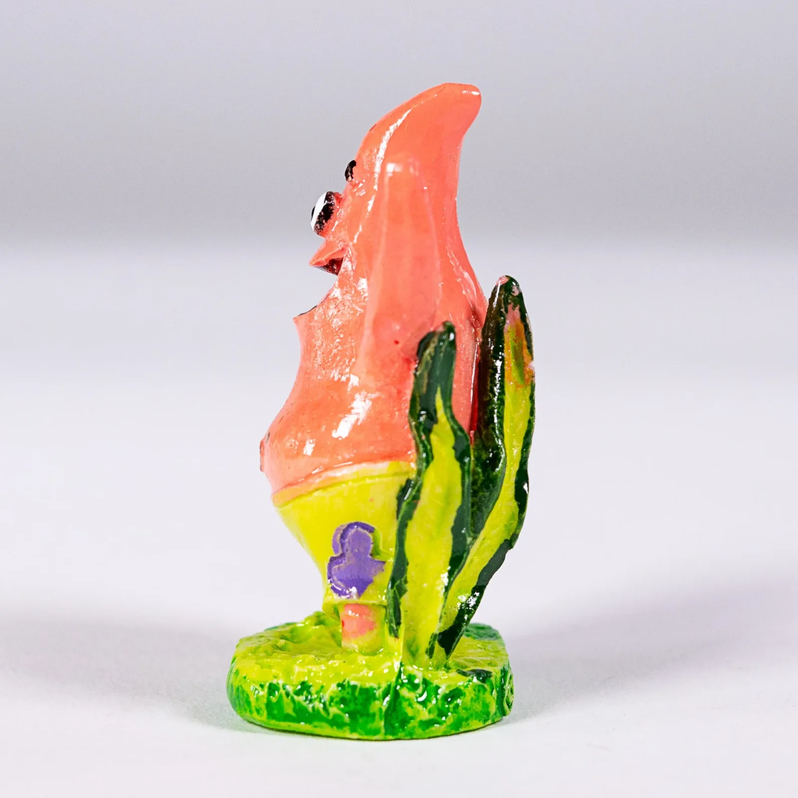 Penn-Plax Officially Licensed SpongeBob SquarePants Aquarium Ornament – Patrick (Mini/Small Size) – Perfect for Freshwater and Saltwater Tanks - Image 2