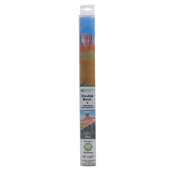 Penn-Plax Reptology Cactus Garden/Rainforest Background, 10g