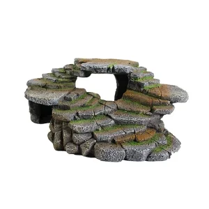 Penn-Plax Shale Scape Step Ledges and Cave Hideouts, Large