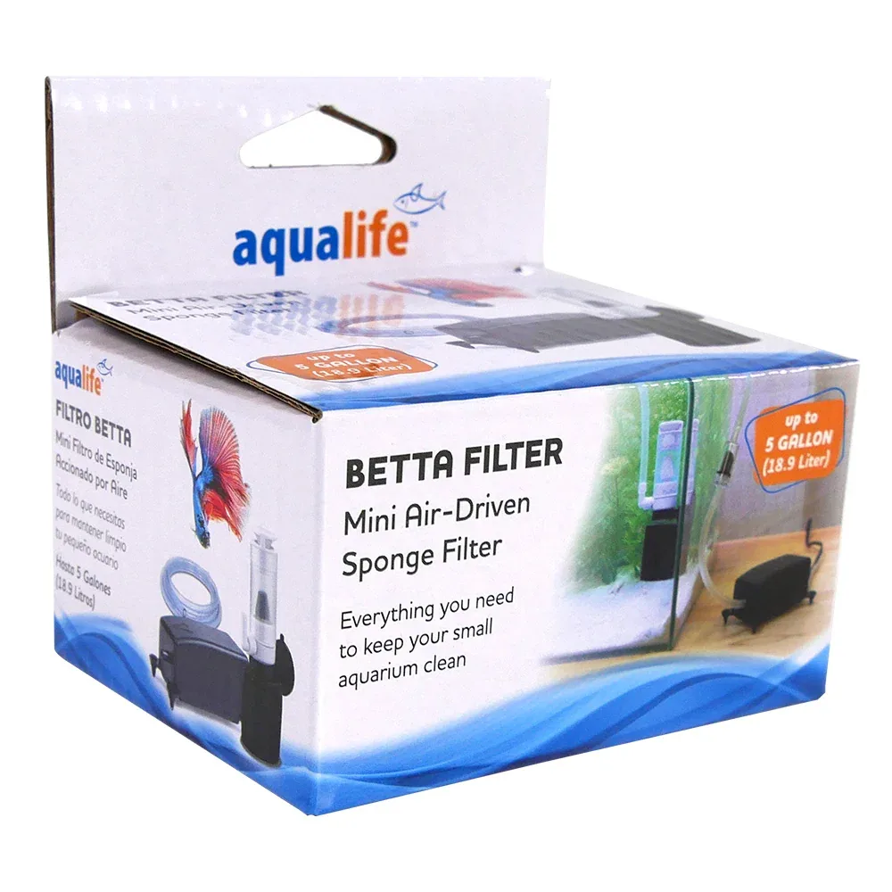 Penn-Plax shorefins™ Nano Filter & Air Pump Kit