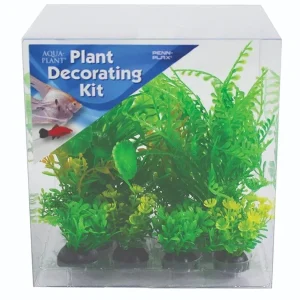 Penn-Plax Tide & Treasure™ Plant Decorating Kit - 6-Piece - Green