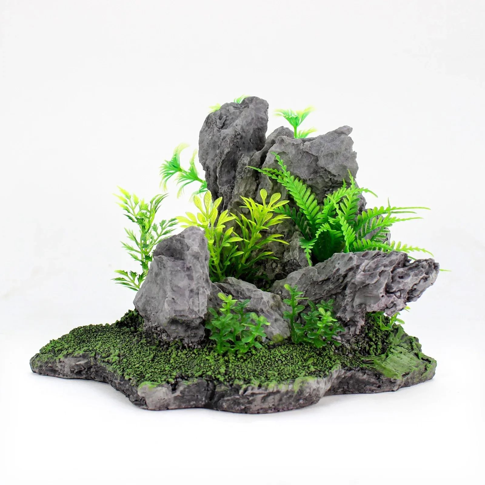 Penn-Plax Tide & Treasure™ Rockscape - Gray - Large - Image 2