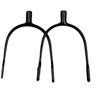 Perrifts Black Coated Spurs 1 Neck Black