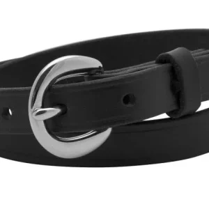 Perris 3/4 Leather Belt Large Black