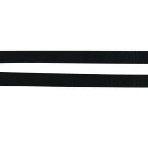 Perri's Black Elastic Cross Tie
