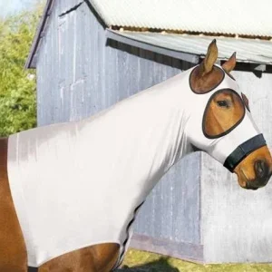 Perris Improved Mesh Lycra Mane Hood LG Blk
