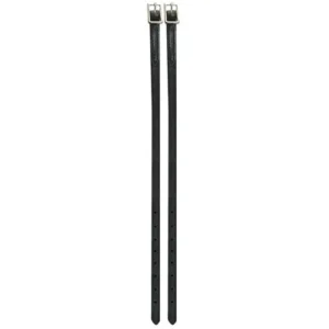 Perris Kids Leather Spur Strap Child Bk/Wh