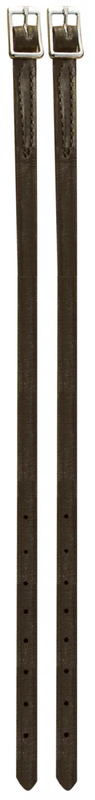Perris Kids Leather Spur Strap Child Bk/Wh - Image 2