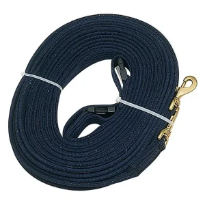 Perris Leather 30Ft Black Long Lines
