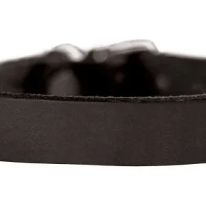 Perris Leather BraceletBk/Wh