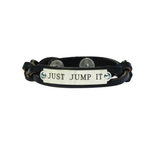 Perri's Personalized Braided Leather Bracelet