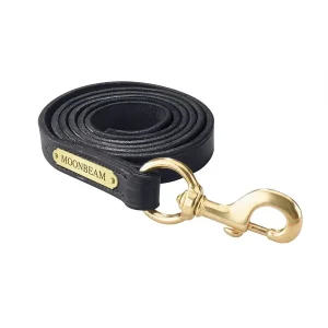 Perri's Personalized Leather Lead with Snap