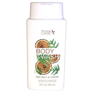 Personal Care Body Wash Sea Salt & Cedar 15 oz.
