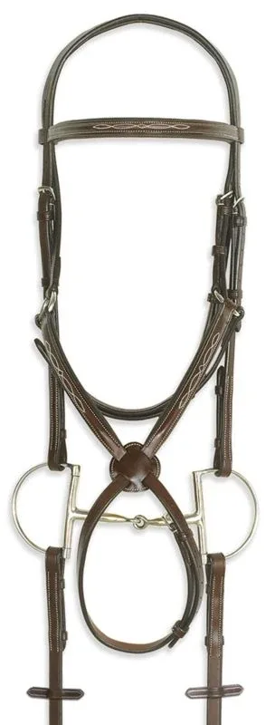 Pessoa Pro Fancy Fig-8 Bridle