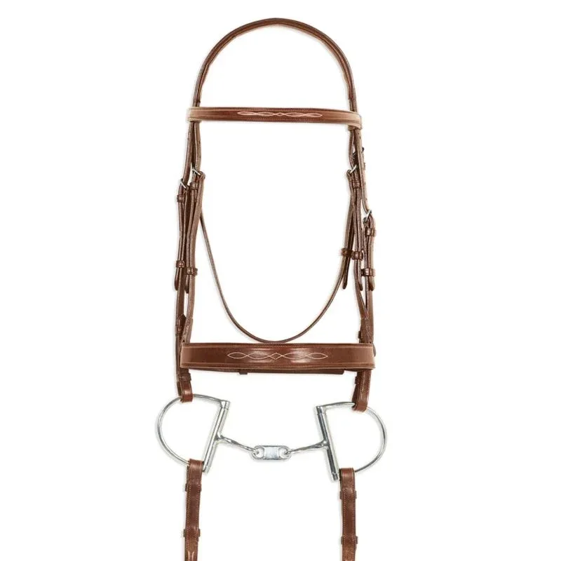 Pessoa Pro Fancy Wide Nose Bridle