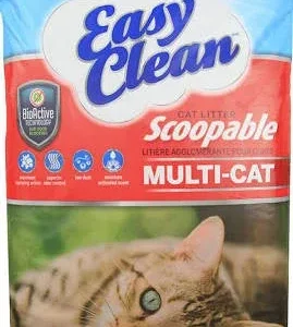 Pestell Easy Clean Multi-Cat Scoopable Cat Litter 40lb {L-1}683063