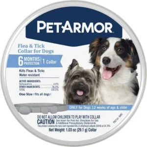 Pet Armor F&t Cllr 1 Size Dog{L-1}183116