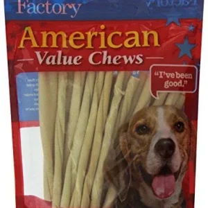 Pet Factory Bfhide Twst 5" 25pck 949157