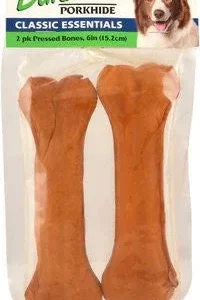 Pet Factory Prk Hide Bne 6" 2pck 949070