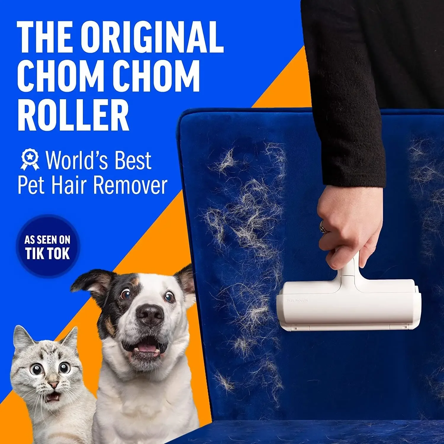 Pet Hair Cleaner – Portable Reusable Lint Remover Tool - Image 2