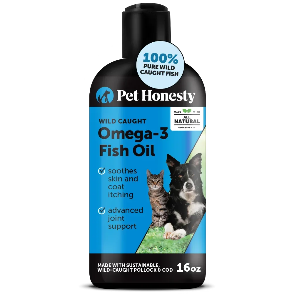 Pet Honesty Omega-3 Fish Oil (Cat/Dog) - (16 fl.oz. Bottle)