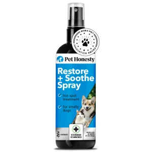 Pet Honesty Restore + Soothe Hot Spots Spray for Dogs & Cats