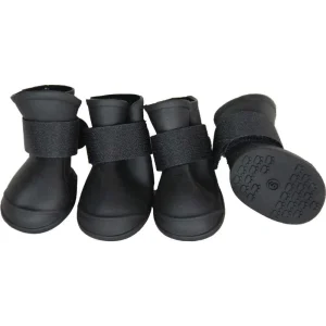 Pet Life Elastic Rubberized Dog Shoes