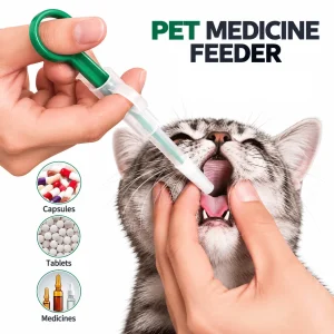 Pet Medicine Feeders for Cats & Dogs – 2-Pack
