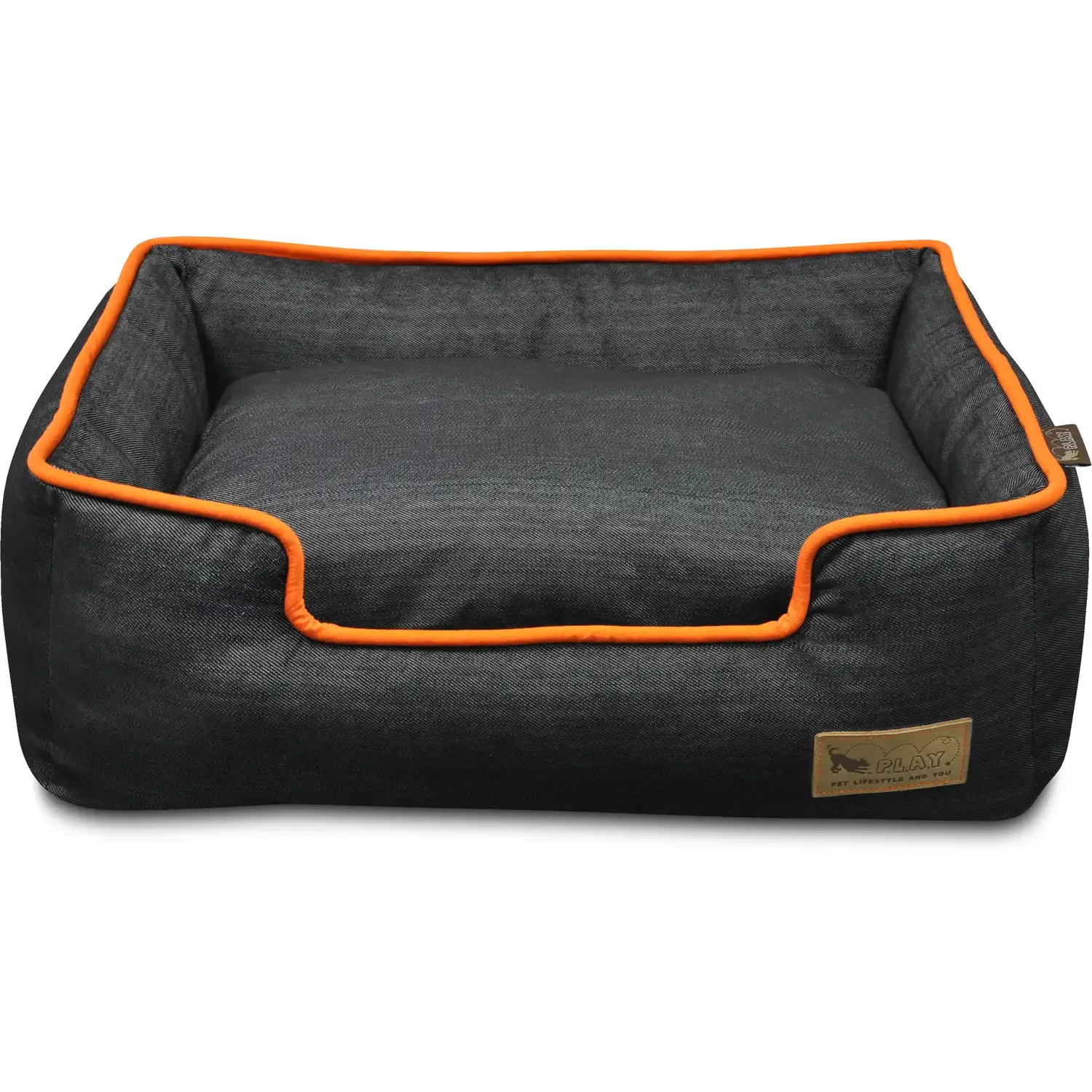 Pet Play Denim Lounge Dog Bed