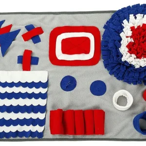 Pet Snuffle Mat – Enrichment Feeding Mat for Mental Stimulation