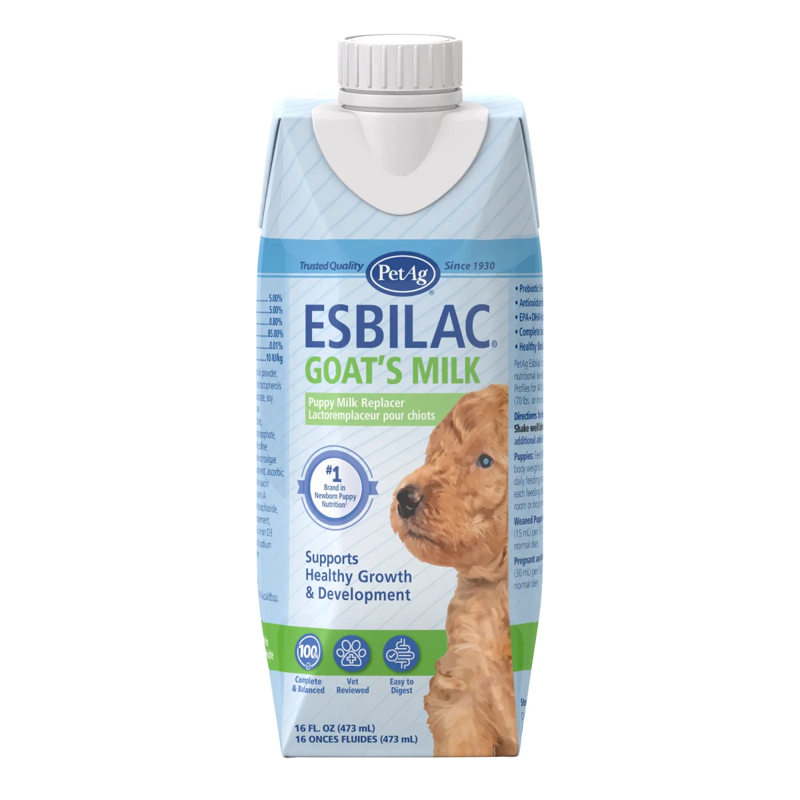 PetAg Goat's Milk Esbilac Liquid 16 oz (12/CS)