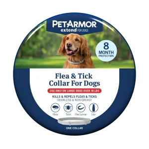 PetArmor Flea and Tick Collar for Large Dogs, 1 Count