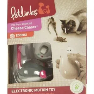 Petlinks Cheese Chaser Remote Controlled Mouse Cat Toy Multi-Color
