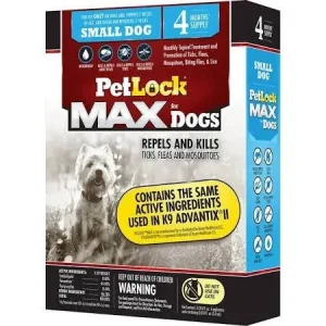 PetLock Max Small Dog 4ct {L+1} 183033