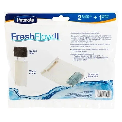 Petmate Fresh Flow II Charcoal & Debris Filter - Image 2