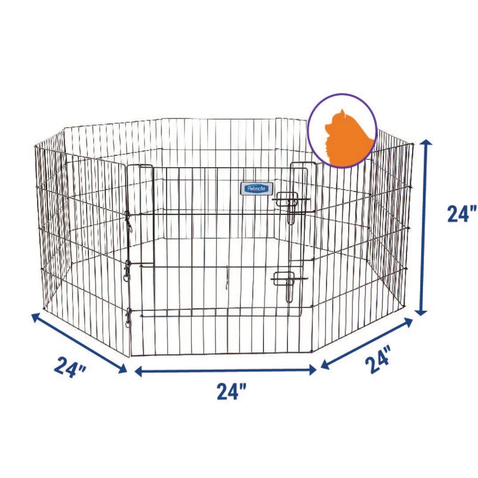 Petmate Single Door Exercise Pen - Image 2