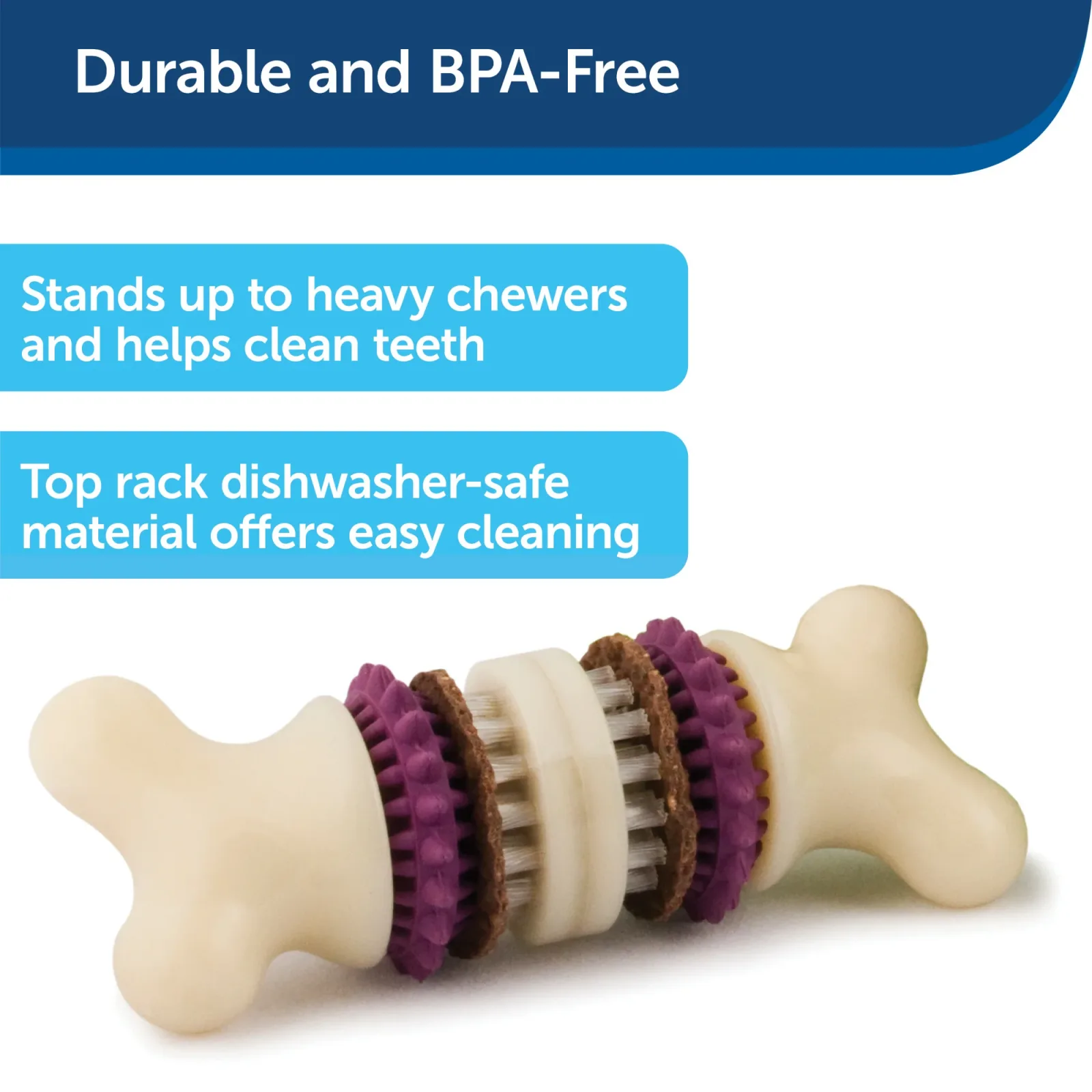 PetSafe® Busy Buddy® Bristle Bone® Dog Toy, Large - Image 2