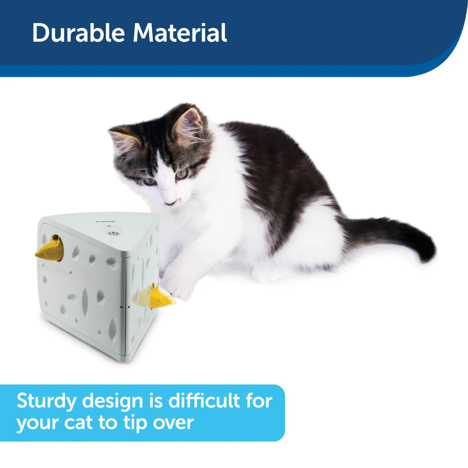 PetSafe® Cheese Automatic Cat Toy - Image 2