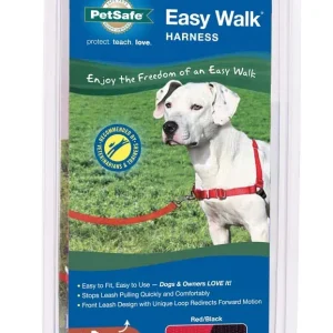 PetSafe Easy Walk Dog Harness Black/Red Small/Large