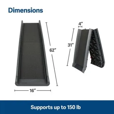 PetSafe Happy Ride Folding Dog Ramp for Dogs Up to 150 lb., 62 in. - Image 2